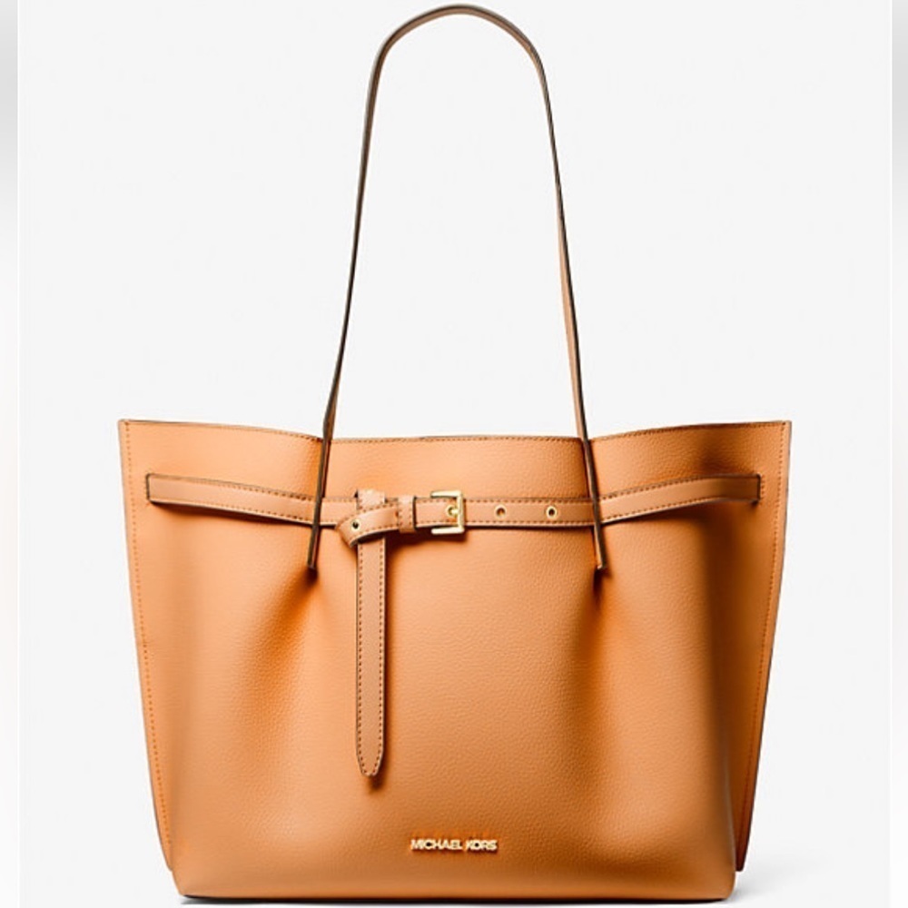 Michael Kors Emilia Large Pebbled Leather Tote Bag BRAND NEW - Picture 4 of 5